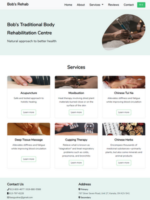 Bob’s Rehab | Legend IT Inc